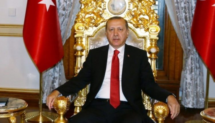 erdogan thronos